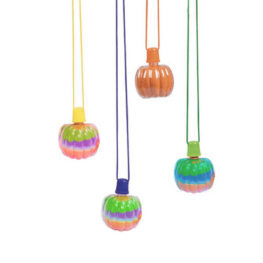 pumpkin sand art bottles